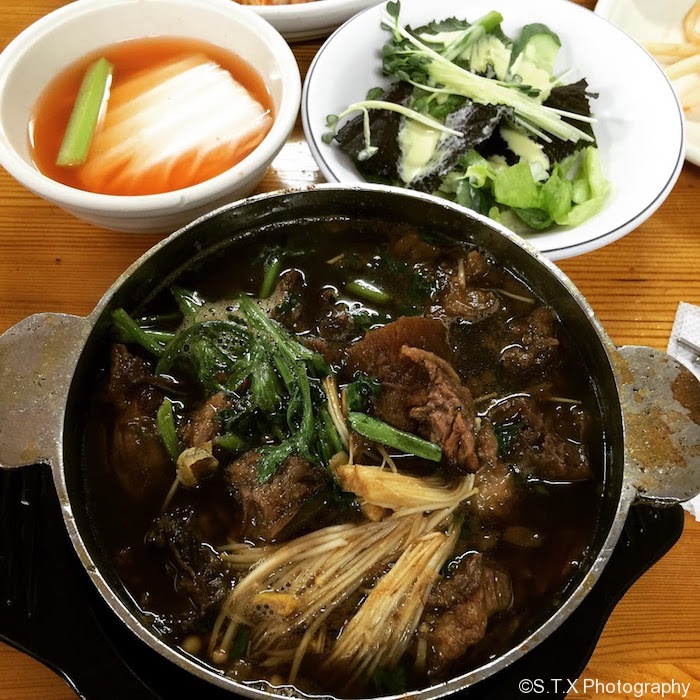 韩国美食炖排骨