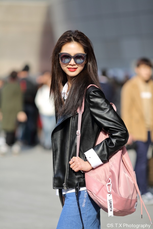 韩国潮人时尚街拍