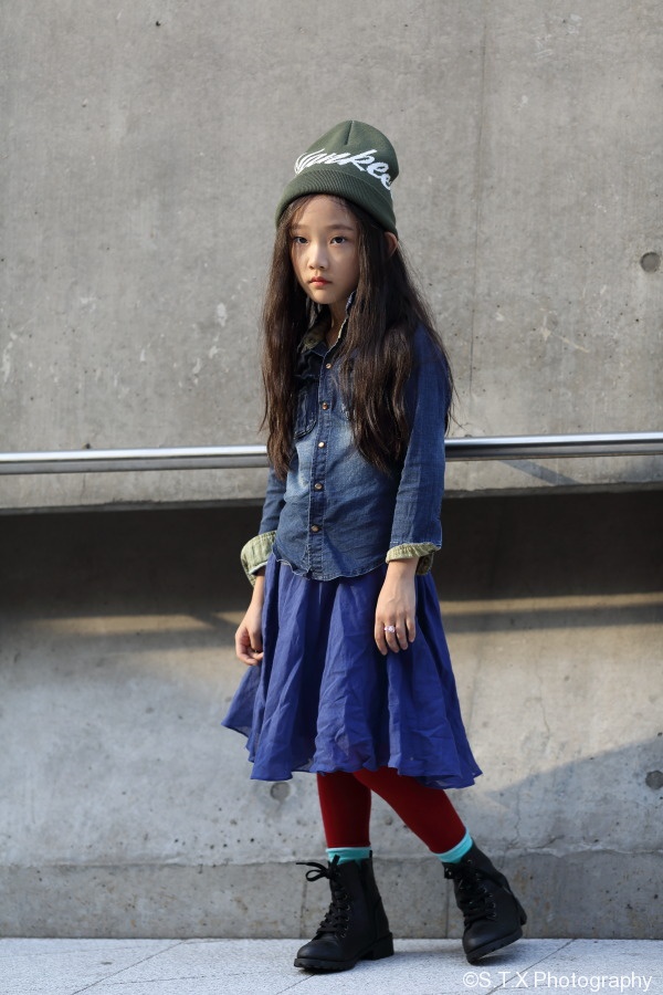 韩国儿童街拍、飘在思密达