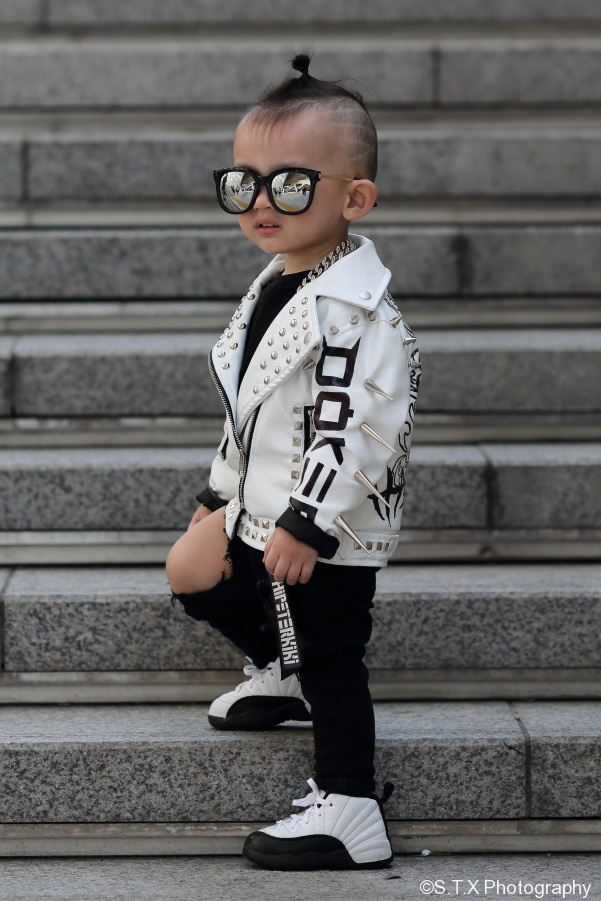 韩国儿童街拍、飘在思密达