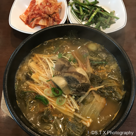 韩式牛排骨汤
