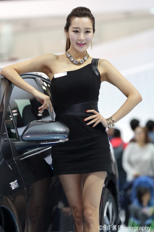 韩国车模、首尔车展