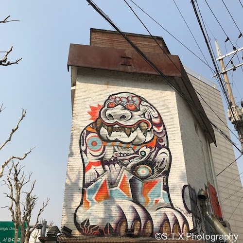 韩国街头涂鸦