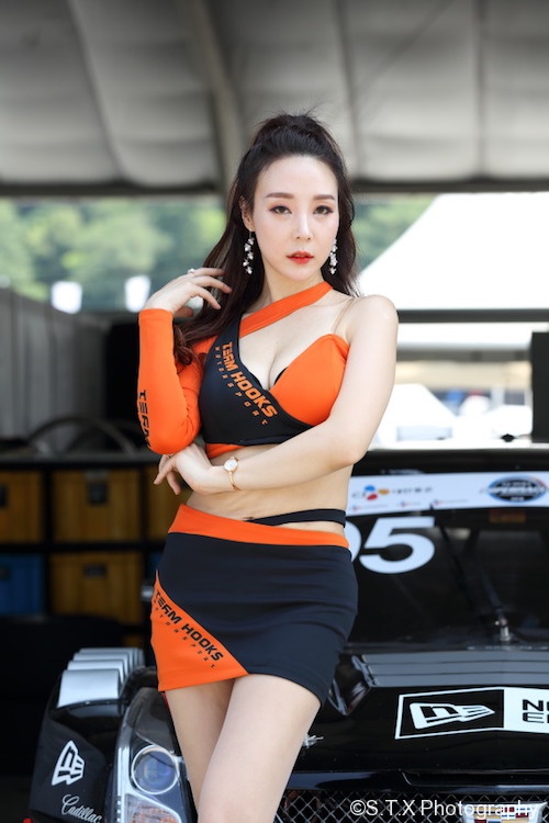 朴熹妍、韩国美女车模